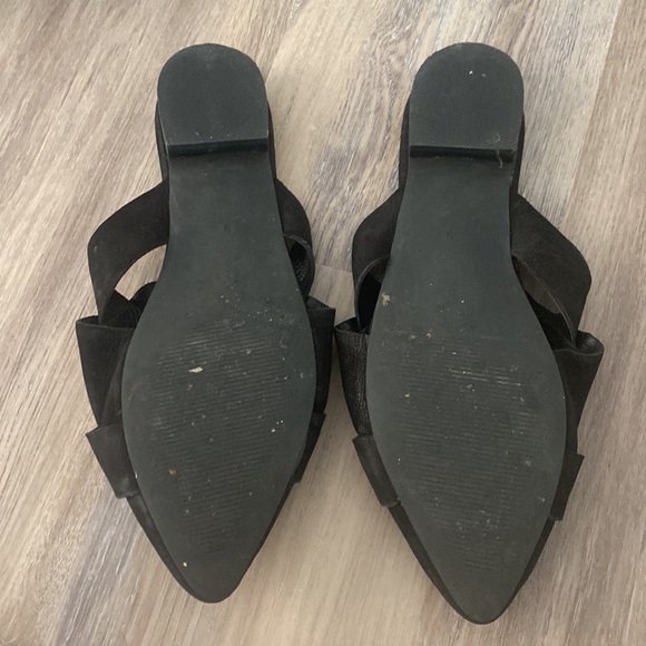 Coconuts by Matisse Black Suede Mules - Picture 2 of 2